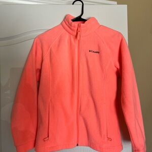 Columbia Kids Fleece Jacket - Coral